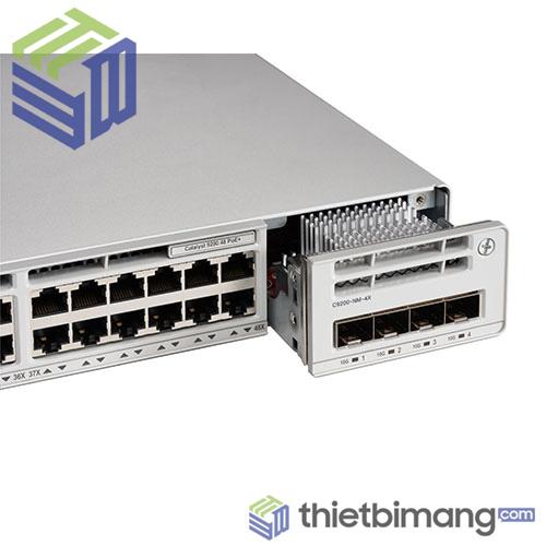 Xem Networks module của Cisco 9200L mã C9200L-48P-4X-E